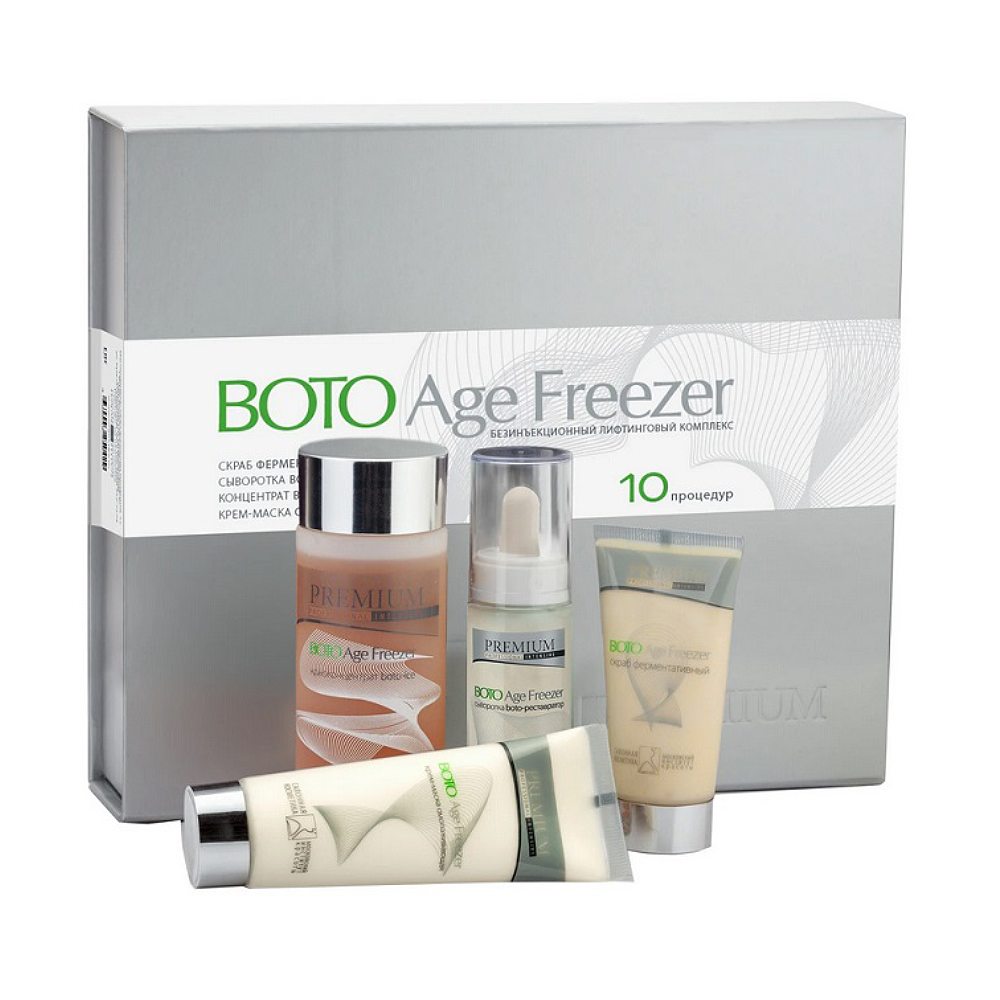 Комплекс Boto Age Freezer альгинатная маска для лица и тела boto line с аргирелином 1124007 200 г