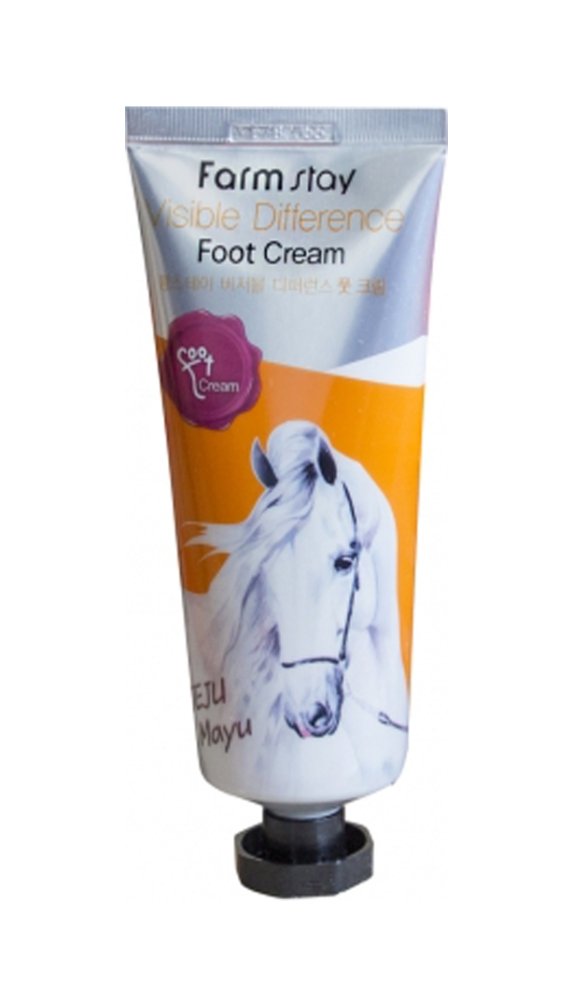 Крем для ног с лошадиным маслом FarmStay
