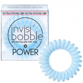 Резинка-браслет для волос Power (Inv_63, 63, нежно-голубой, 3 шт) трэвел дрим браслет акупунктурный 2 д беремен