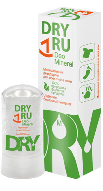 Минеральный дезодорант для всех типов кожи Deo Mineral