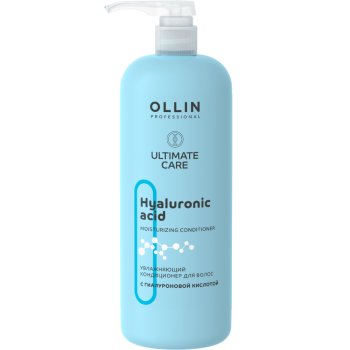 Увлажняющий кондиционер для волос с гиалуроновой кислотой Ultimate Care Ollin Professional 1000 мл