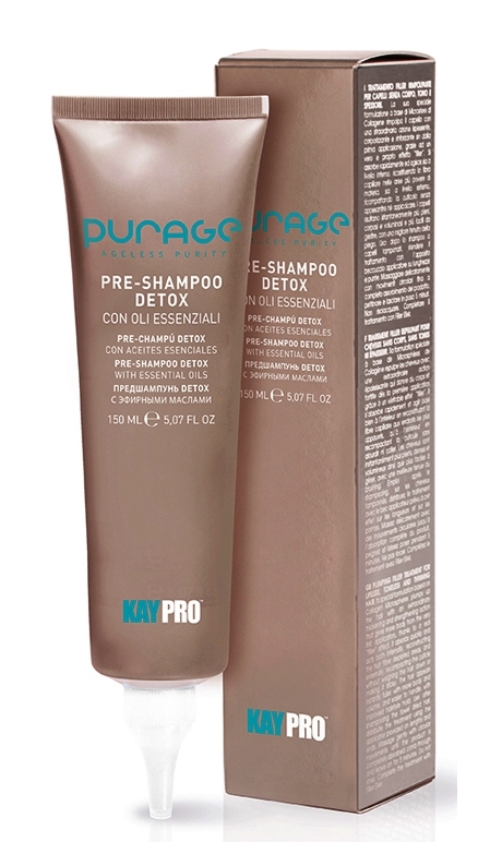 Крем-детокс для кожи головы на основе эфирных масел Pre-Shampoo Detox Essential Oils