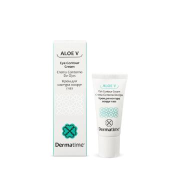 Крем для контура вокруг глаз Aloe V Eye Contour Cream Dermatime 15 мл