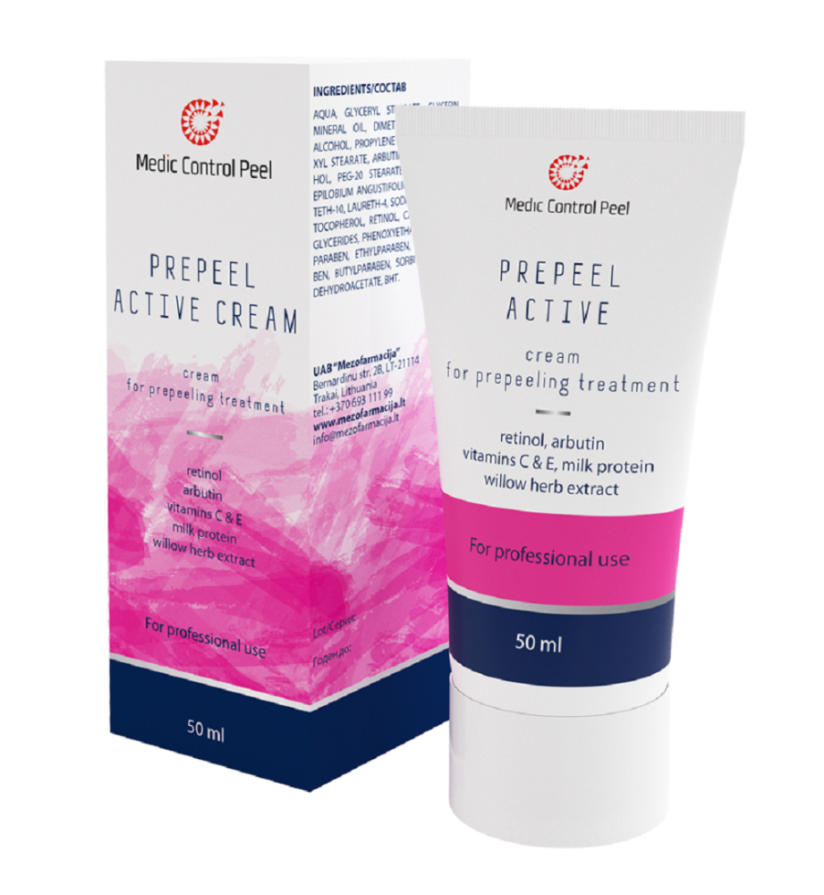 Крем для подготовки кожи к пилингу Prepeel Active