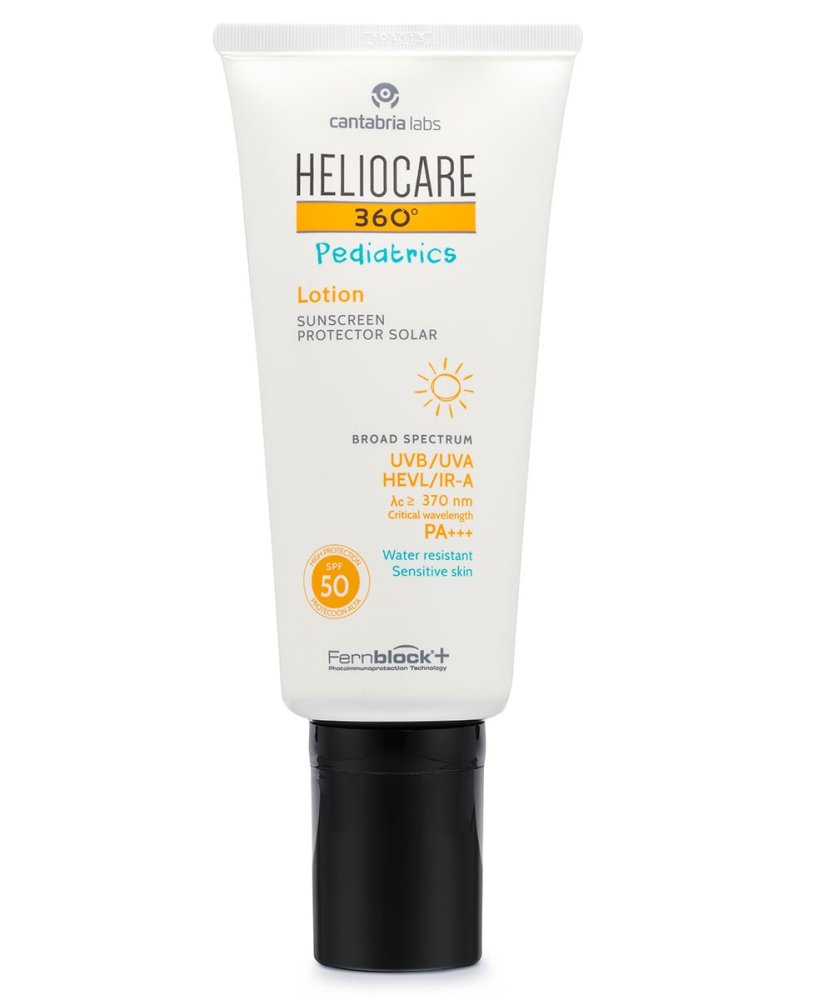 Солнцезащитный лосьон для детей с СПФ 50 Heliocare 360º Pediatrics Lotion Sunscreen SPF 50