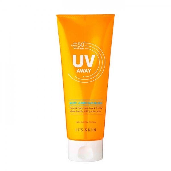 Увлажняющий солнцезащитный крем UV Away Moist Jumbo It's Skin