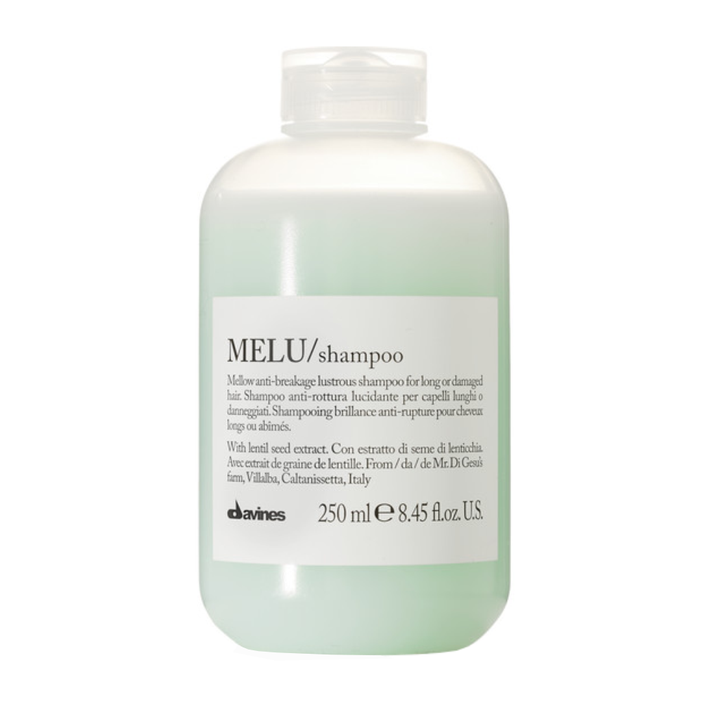 Шампунь для предотвращения ломкости волос Melu (250 мл) термозащитный спрей для длинных или поврежденных волос с экстрактом розмарина melu
