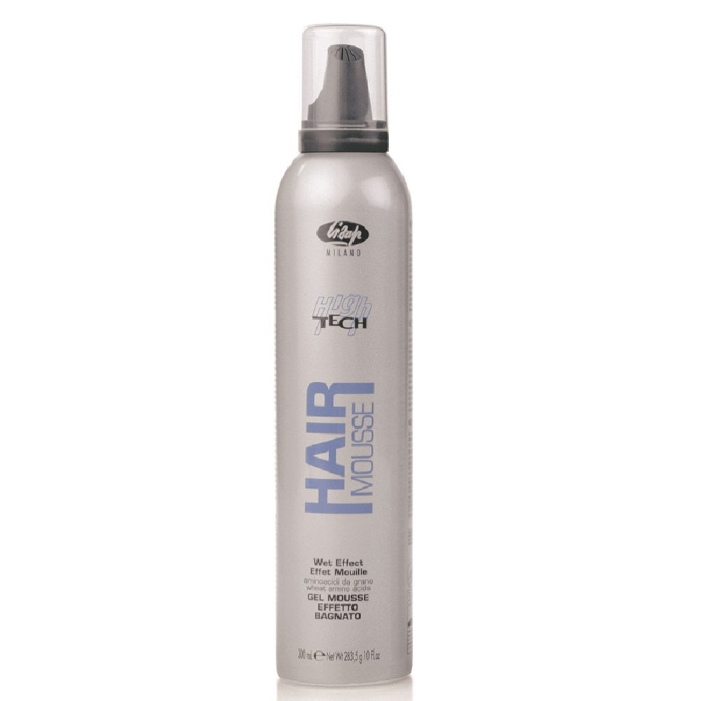 

Мусс-гель для укладки для создания эффекта мокрых волос High Tech Hair Gel Mousse Wet Effect