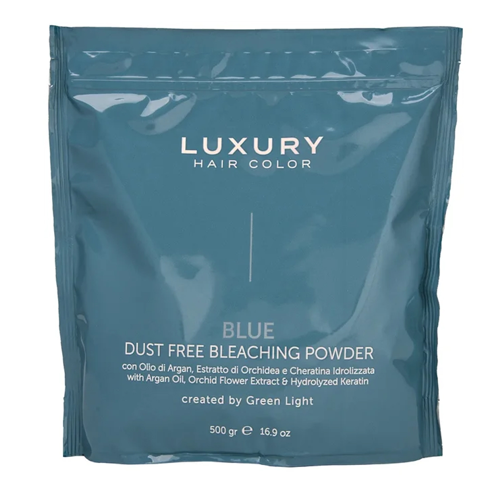 Luxury Осветляющая пудра Голубая (классическая) ультраосветляющая голубая пудра без пыли luxury ambitious blonde