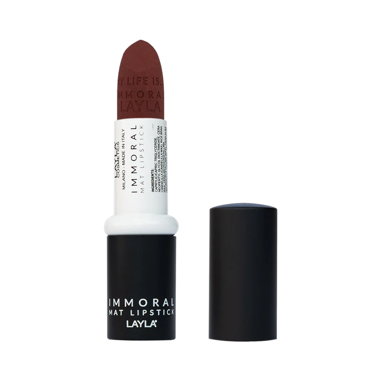 Помада для губ матовая Immoral Mat Lipstick (2248R24-006, N.6, Made in Milan, 4 г)