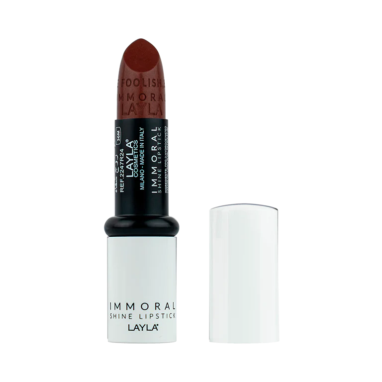 Помада для губ блестящая Immoral Shine Lipstick (2247R24-031, N.31, Tonka, 4 г) помада для губ кутюр couture color lipstick l06605 06 oxblood 4 г