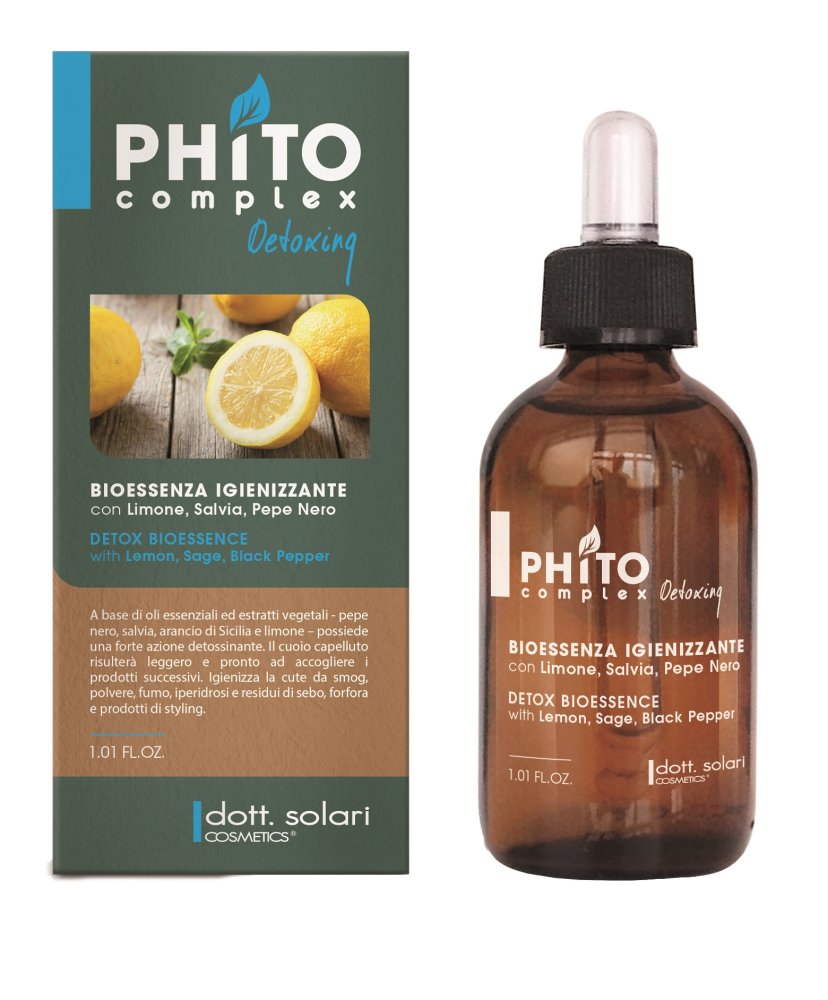 Биоэссенция-детокс для глубокого очищения кожи головы Phitocomplex Detox