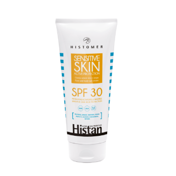 Крем солнцезащитный для чувствительной кожи Histan Sensitive Skin Active Protection SPF 30 (Histomer)