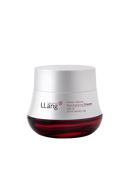 Увлажняющий крем с экстрактом женьшеня Llang Ginseno: Myeong Moist Brightening Cream