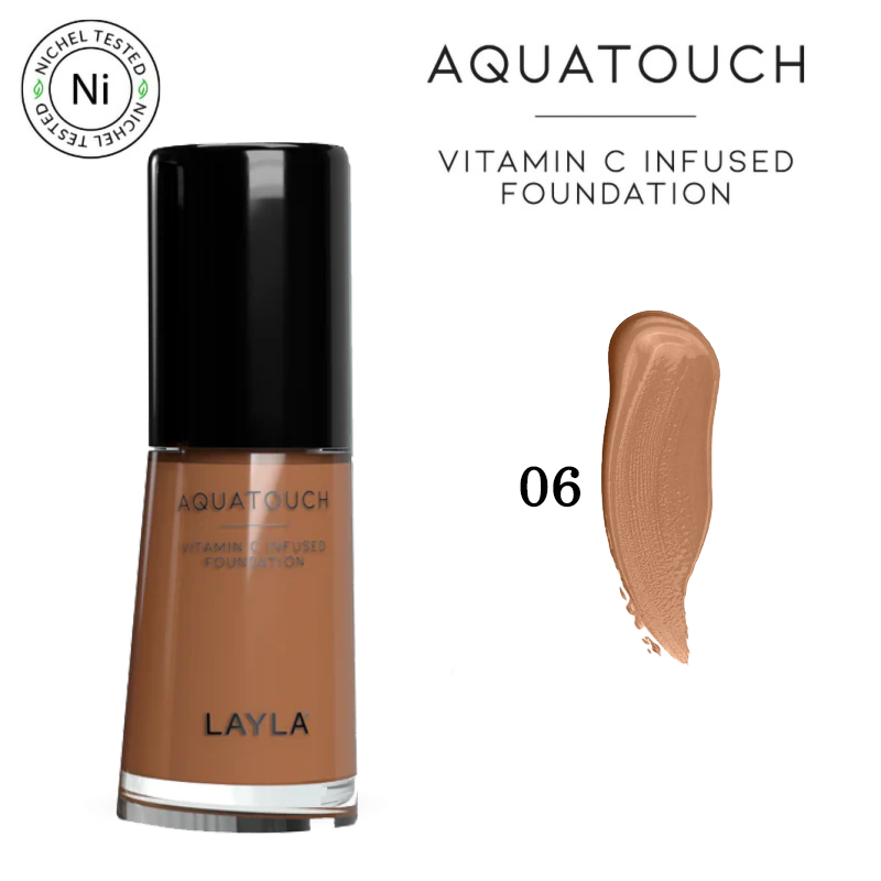 Увлажняющая тональная основа Aquatouch Foundation (2166R17-006, N.6, N.6, 30 мл)