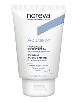 Восстанавливающий крем для рук 24ч Aquareva 24H Repairing Hand Cream (Noreva)