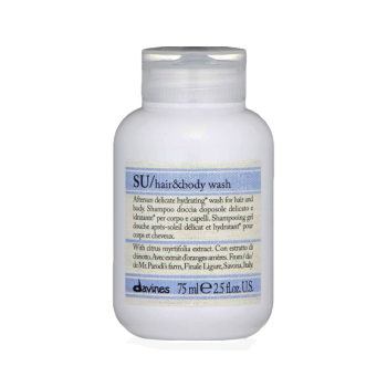 Шампунь для волос и тела Su-Su hair & Body Wash Aftersun Delicate Hydrating (75 мл) Davines