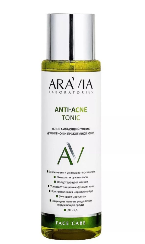 Успокаивающий тоник для жирной и проблемной кожи Anti-Acne Tonic