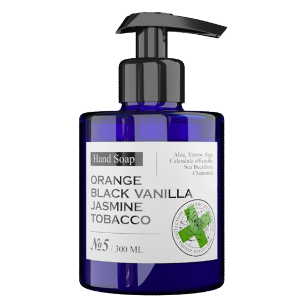 Мыло жидкое парфюмированное №5 Liquid perfumed soap pure bases мыло парфюмированное для рук magic water incense patchouly 250 0