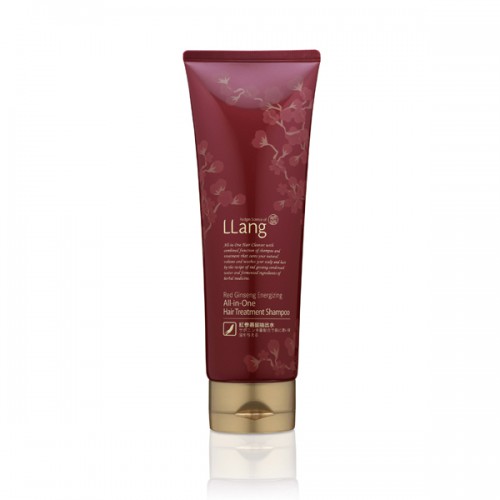 Энергетический шампунь-тритмент для волос Red Ginseng Energizing All-in-One Hair Treatment Shampoo