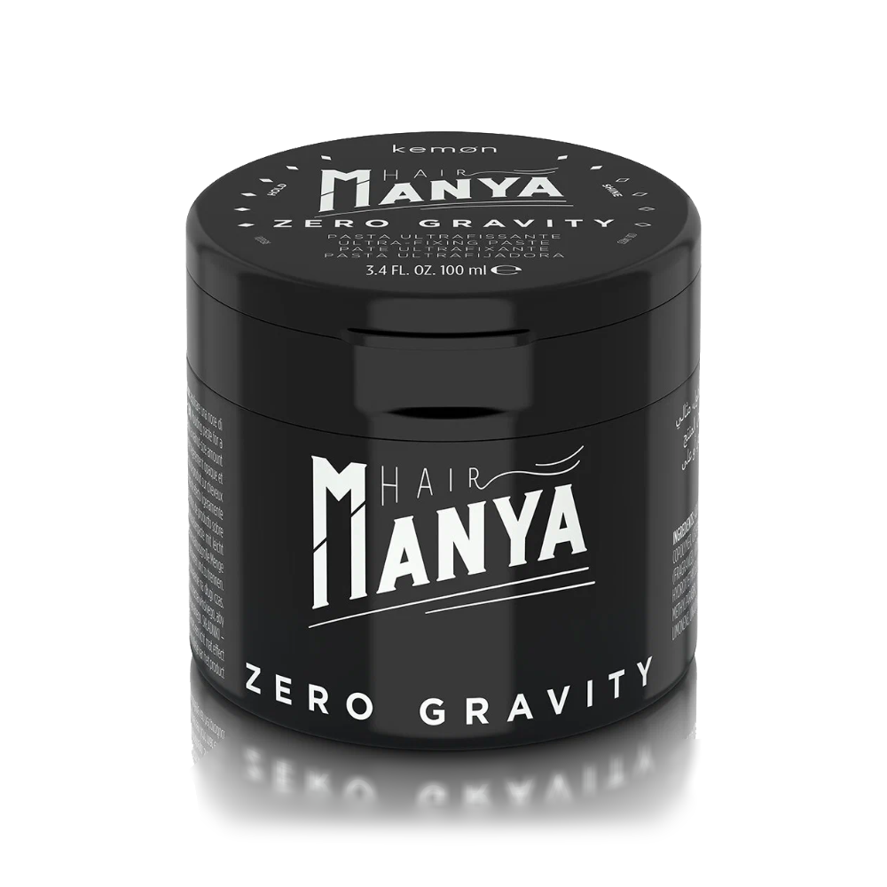 Моделирующая паста экстрасильной фиксации Hair Manya Zero Gravity моделирующая черная паста beard club