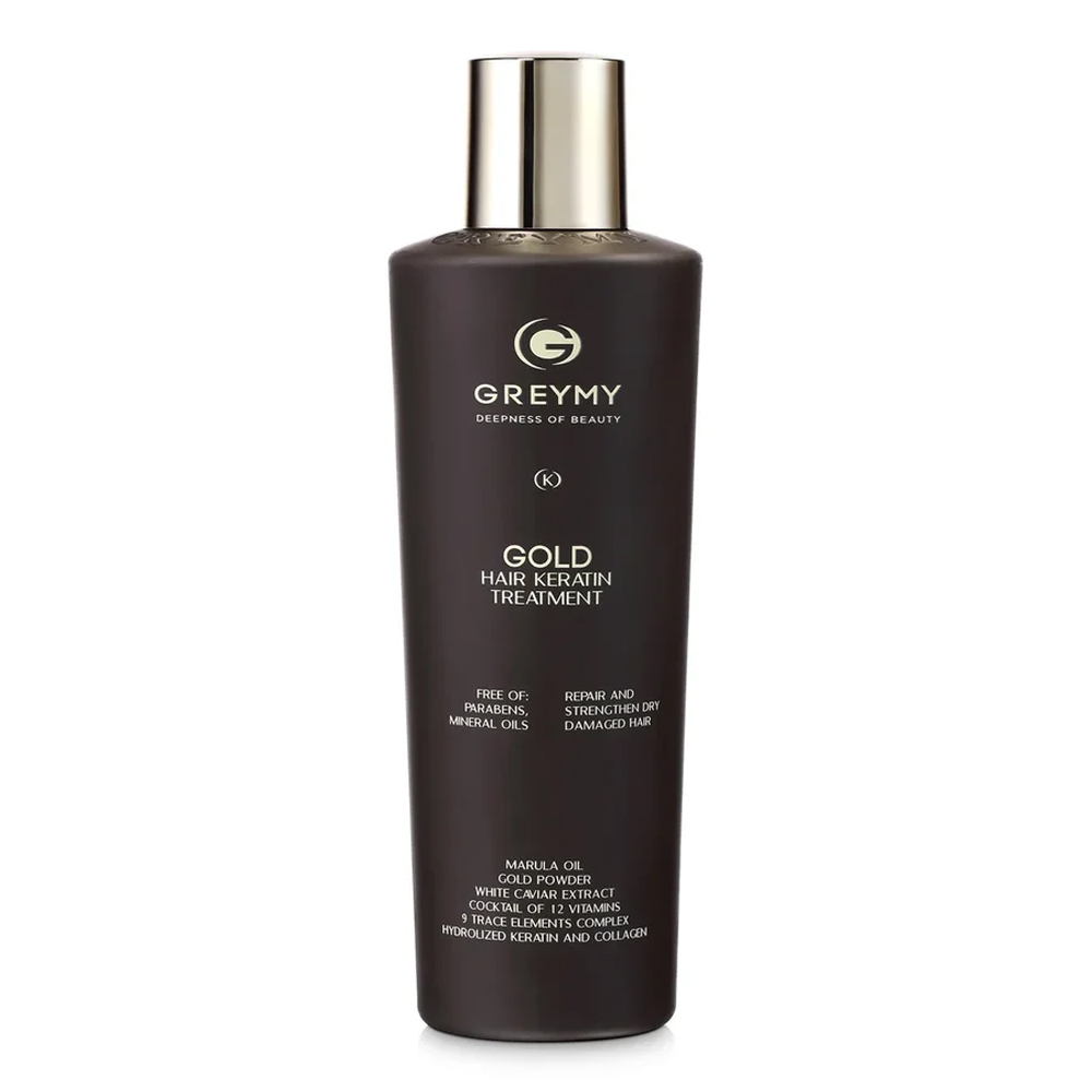 Кератиновый крем для выпрямления с частицами золота Gold Hair Keratin Treatment (50226, 500 мл) крем краска для волос белита hair happiness тон 7 0 русый