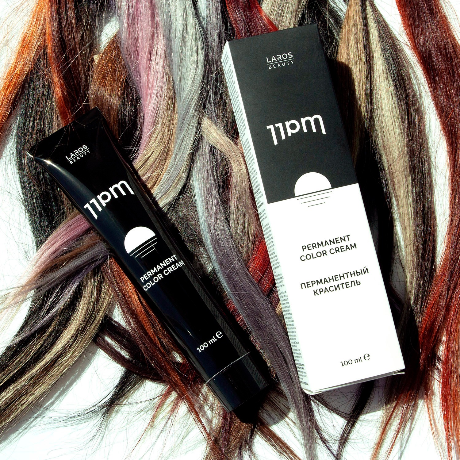 Перманентный безаммиачный краситель Hair Color Ammonia-Free 11PM