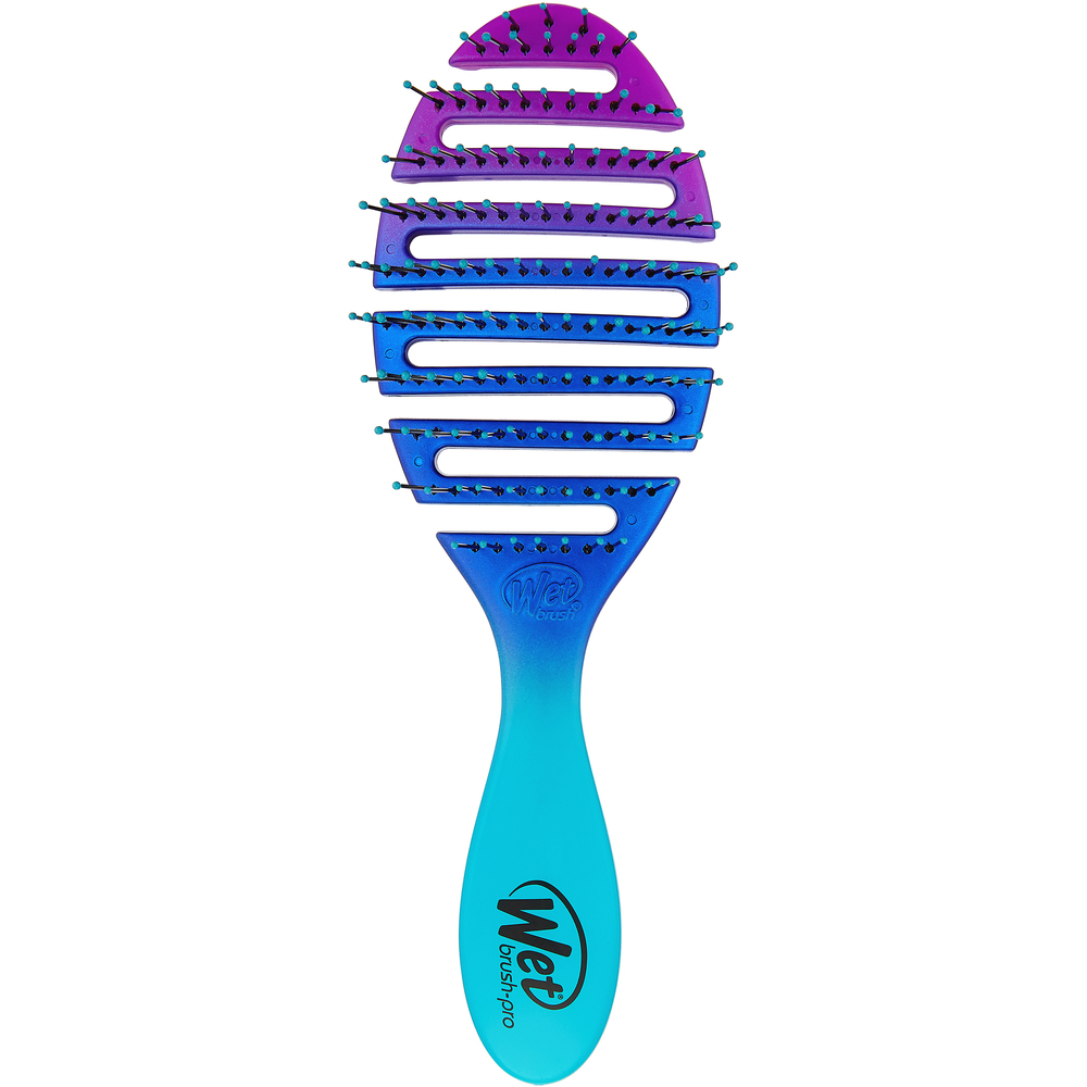 Щетка для быстрой сушки волос Wet Brush Flex Dry (BWP800FXTOM, OMB, Омбре, 1 шт)