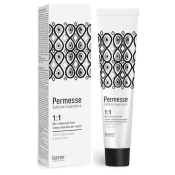 Крем-краска Permesse c органической смесью М4 и экстрактом янтаря Barex