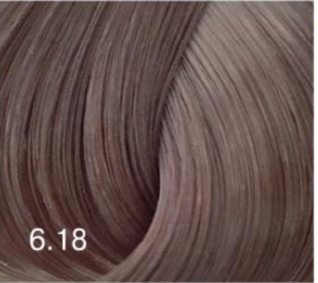 Перманентный крем-краситель для волос Expert Color (8022033103734, 6/18, темно-русый пепельно-жемчужный, 100 мл)
