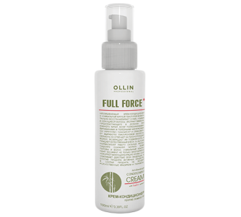 Крем-кондиционер против ломкости с экстрактом бамбука Full Force Ollin Professional 100 мл