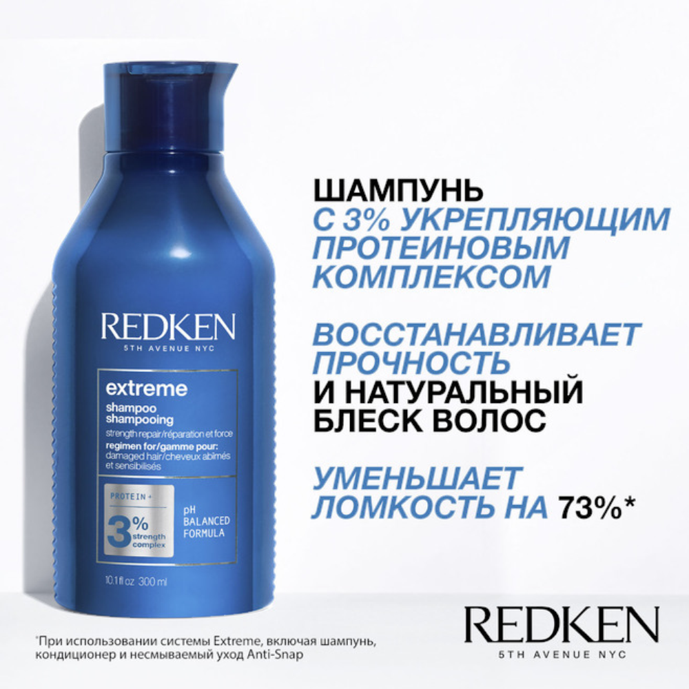 Восстанавливающий шампунь Extreme
