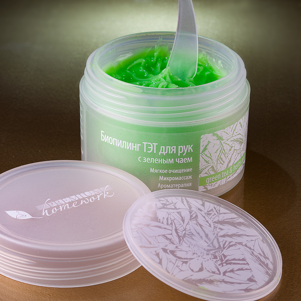 Биопилинг ТЭТ для рук с зеленым чаем