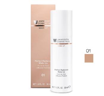 Стойкий тональный крем с UV-защитой SPF-15 для всех типов кожи цвет Порцелан Perfect Radiance Make-up Janssen Cosmetics