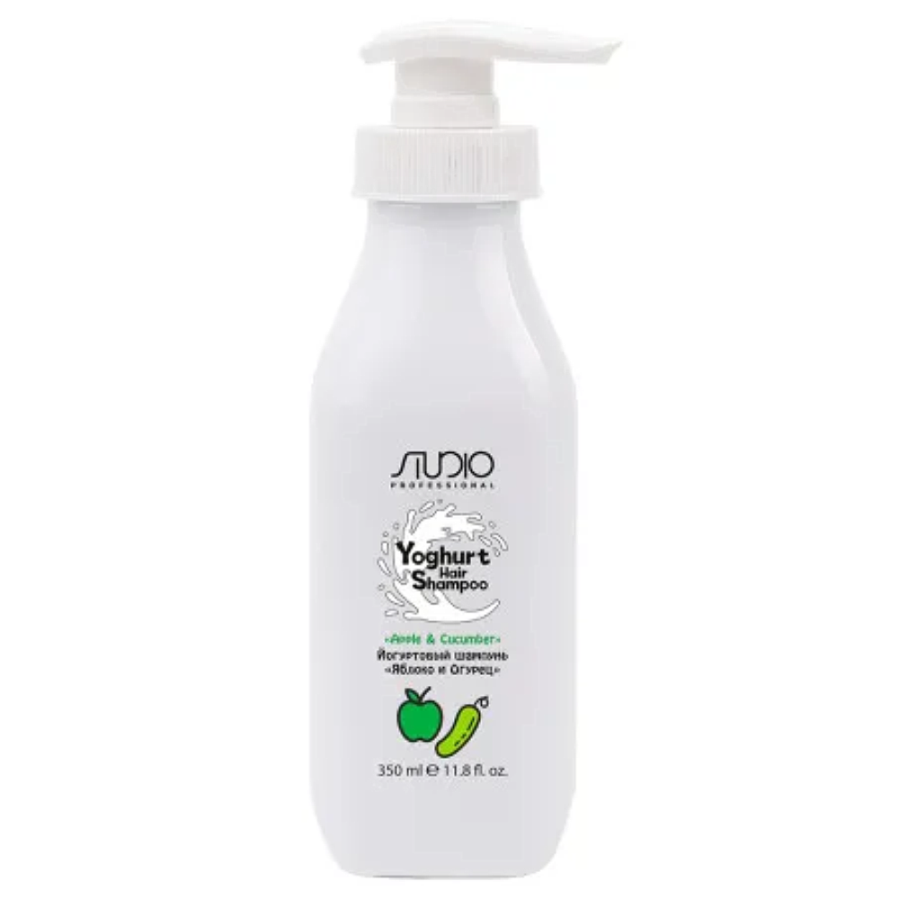 Йогуртовый шампунь для волос Яблоко и Огурец 3072 - фото 1
