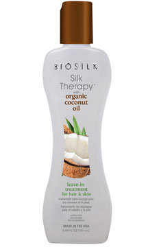 Несмываемое средство с органическим кокосовым маслом для волос и кожи Silk Therapy (167 мл)