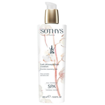 Очищающее молочко для чувствительной кожи с экстрактом хлопка Comfort Milk Sothys 400 мл