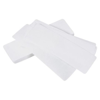Белые бумажно-тканевые полоски для депиляции теплым воском 7*22 см (Beauty Image)