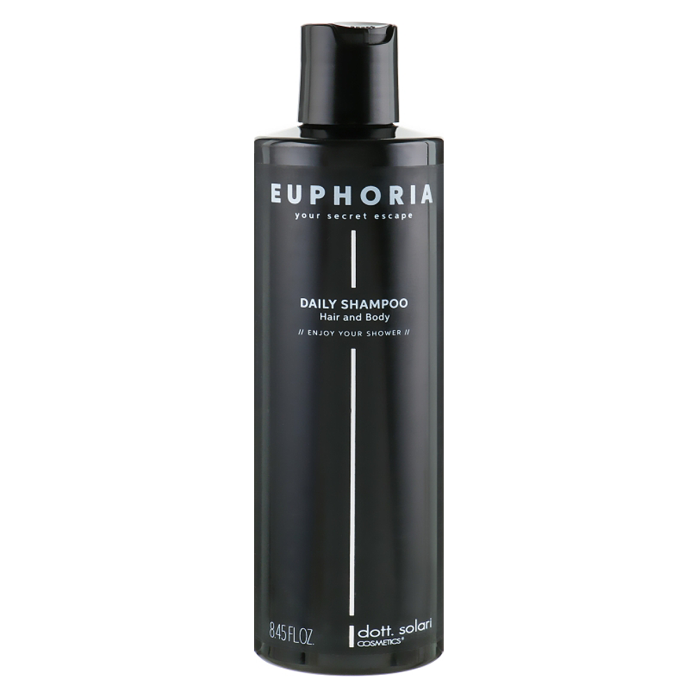 Шампунь-гель для волос и тела с черным перцем Euphoria (DS_650, 250 мл) воск для волос и усов сильной фиксации euphoria