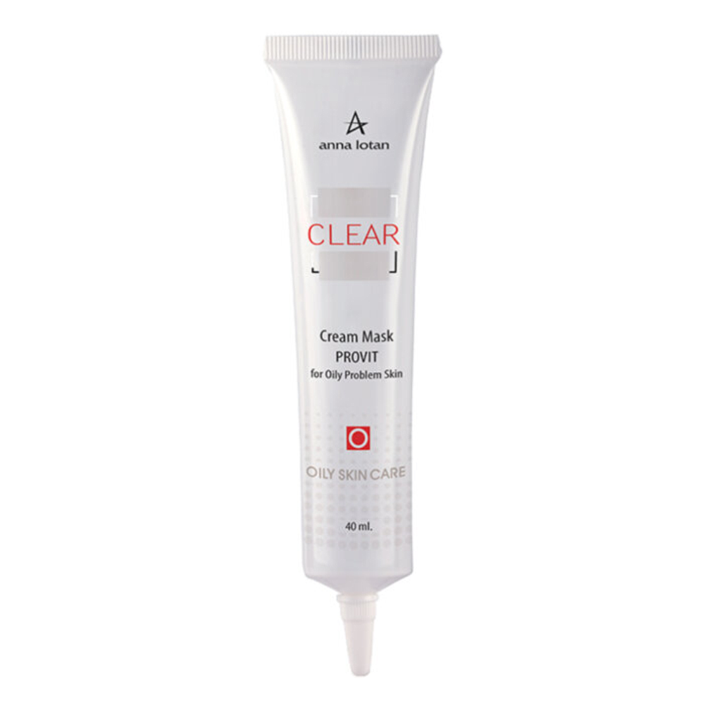Крем-маска для жирной проблемной кожи Provit Cream Mask Clear (AL153, 40 мл, 40 мл) гигиеническое минеральное мыло для жирной кожи clear mineral hygienic liquid soap