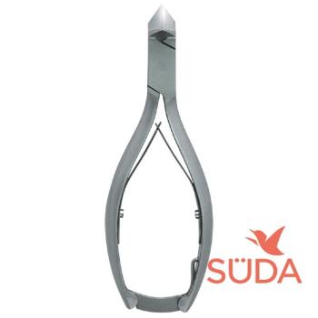 Щипцы для ногтей с двойной пружиной и лезвием 17 мм Premium (Suda)