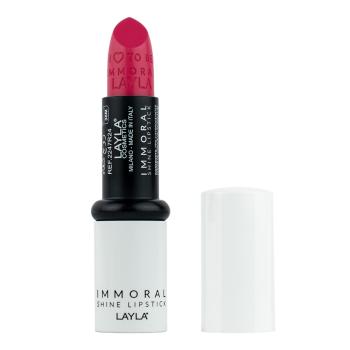 Помада для губ блестящая Immoral Shine Lipstick (Layla Cosmetics)