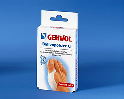 Накладка на большой палец Ballenpolster G накладка на мизинец small toe pad cushion g