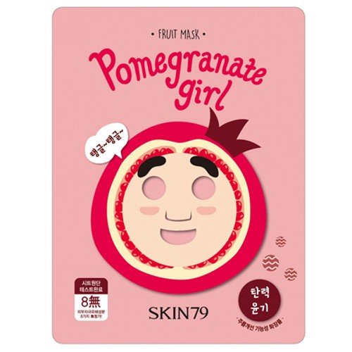 Тканевая маска для лица Гранат Fruit Mask - Pomegranate Girl