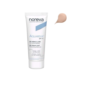Увлажняющий BB крем для лица SPF15 Aquareva Moisturizing Tinted Care SPF15 Noreva 40 мл