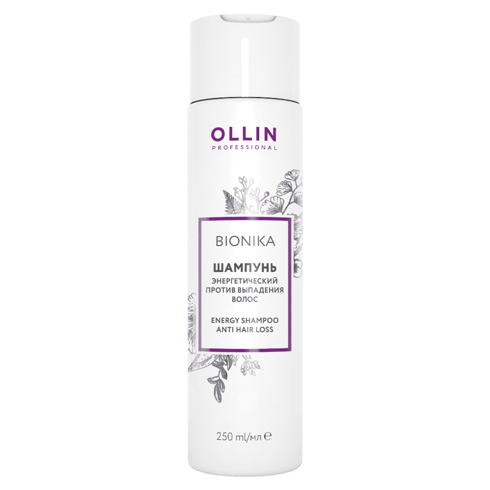 Энергетический шампунь против выпадения волос Energy Shampoo Anti Hair Loss Ollin BioNika 397328 250 мл 593₽