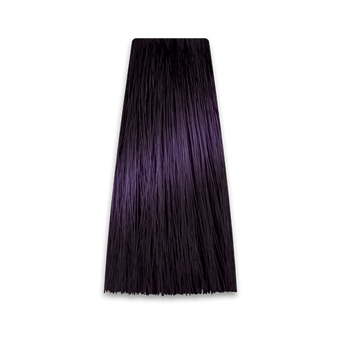 Baco Color collection - Крем-краска с гидролизатами шелка (В3.20, 3.20, темный фиолетовый каштан, 100 мл, Фиолетовый)