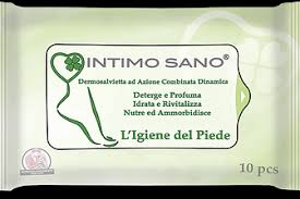 Влажные салфетки для ног Intimo Sano