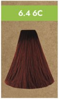 Перманентная краска для волос Permanent color Vegan (48167, 6.4 6C, медный темно-русый, 100 мл)