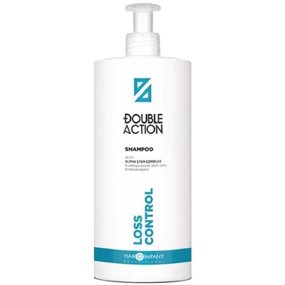Шампунь против выпадения волос Double Action Loss Control Shampoo восстанавливающий шампунь double action shampoo ricostruttore 259433 lb12986 1000 мл